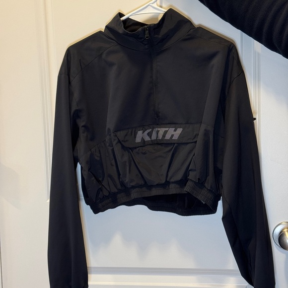 Kith Women’s Nylon Theo Cropped Jacket/Windbreaker - Picture 3 of 4